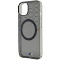 Kryt BMW Pattern MagSafe pro iPhone 14 - šedá