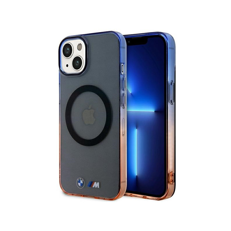 Kryt BMW BMHMP14SHTGE pro iPhone 14 - šedá/šedá