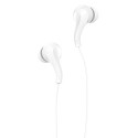 HOCO M68 samonavíjecí sluchátka s Jack 3,5mm, bílá