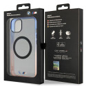 Kryt BMW BMHMP14SHTGE MagSafe iPhone 14 - šedá/šedá