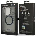 Kryt BMW Pattern MagSafe pro iPhone 14 Pro Max - šedá