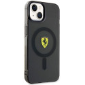 Kryt Ferrari Translucent MagSafe iPhone 14 Plus - černý