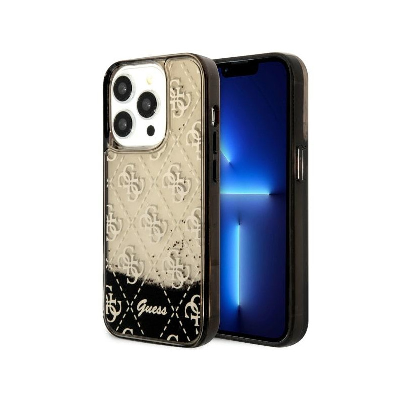 Kryt Guess GUHCP14LLC4PSGK pro iPhone 14 Pro - černá/černá
