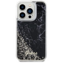 Kryt Guess Liquid Glitter Marble pro iPhone 14 Pro