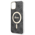 Kryt Guess GUHMN61H4STK pro iPhone 11 - černá/černá