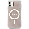 Kryt Guess GUHMN61H4STP iPhone 11 - růžová/pink