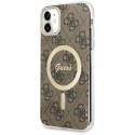Kryt Guess GUHMN61H4STW pro iPhone 11 - hnědá