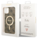 Kryt Guess GUHMN61H4STW pro iPhone 11 - hnědá