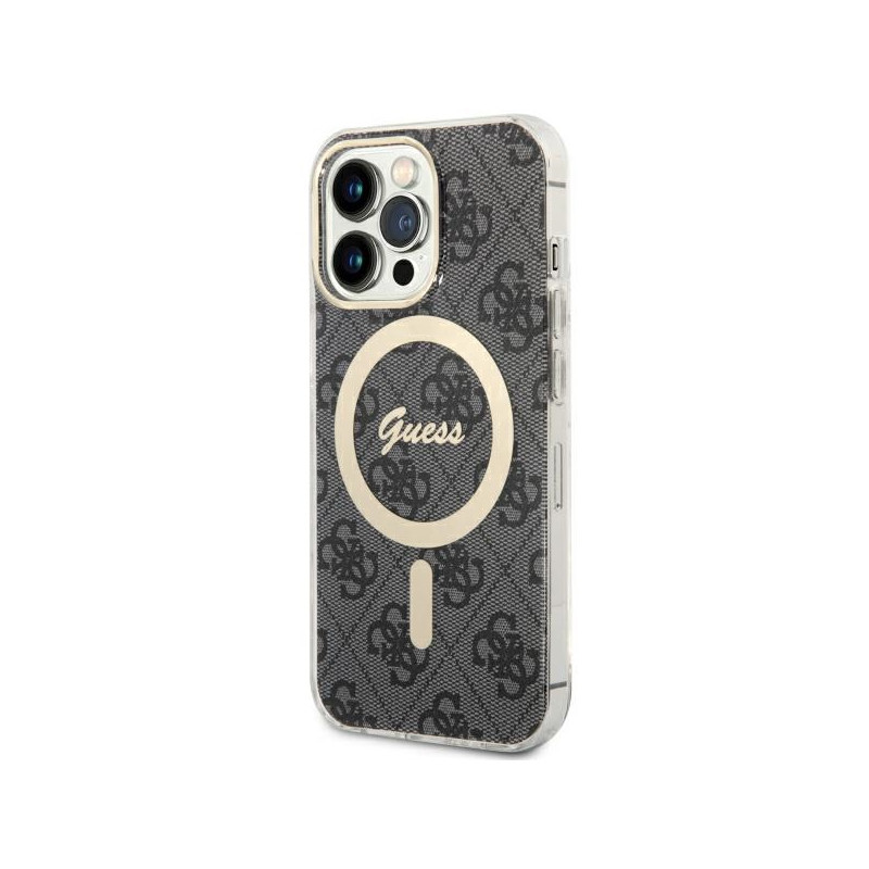 Kryt Guess GUHMP13LH4STK pro iPhone 13 Pro - černá