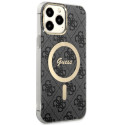 Kryt Guess GUHMP13XH4STK iPhone 13 Pro Max MagSafe - černá/černá