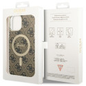 Kryt Guess 4G MagSafe pro iPhone 13 Pro Max - hnědá