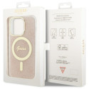 Kryt Guess 4G MagSafe pro iPhone 14 Pro - růžová