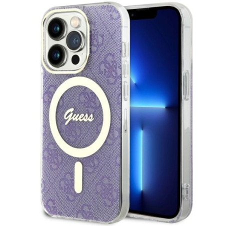 Kryt Guess 4G MagSafe GUHMP14LH4STU pro iPhone 14 Pro