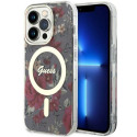 Kryt Guess Flower MagSafe GUHMP14LHCFWSA pro iPhone 14 Pro
