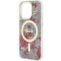 Kryt Guess Flower MagSafe GUHMP14LHCFWSA pro iPhone 14 Pro