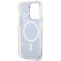 Kryt Guess GUHMP14LHTMRSK pro iPhone 14 Pro - Golden Marble MagSafe