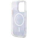 Kryt Guess GOLDEN MARBLE MagSafe pro iPhone 14 Pro - purple