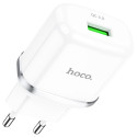 HOCO N3 Vigour Cestovní USB nabíječka QC3.0, 18W, bílá