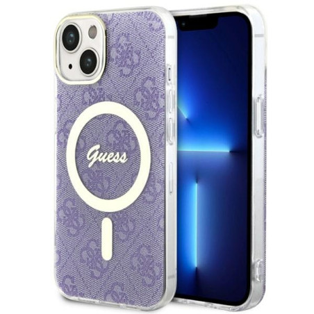 Kryt Guess GUHMP14MH4STU iPhone 14 Plus - fialová