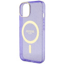 Kryt Guess Glitter Gold MagSafe iPhone 14 Plus