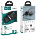 HOCO N3 Vigour Cestovní USB nabíječka QC3.0, 18W, černá