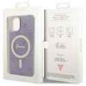 Kryt GUESS 4G MagSafe pro iPhone 14 - fialová