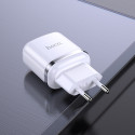 HOCO N4 Aspiring Duální cestovní nabíječka 2x USB 2,4A/12W, bílá