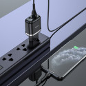 HOCO N4 Aspiring Duální cestovní nabíječka 2x USB 2,4A/12W, černá