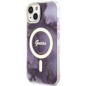 Kryt Guess GUHMP14SHTMRSU iPhone 14 MagSafe - purple
