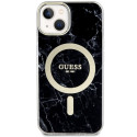 Kryt Guess GUHMP14SPCUMAK iPhone 14 Marble MagSafe black