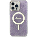 Kryt Guess GUHMP14XH4STU pro iPhone 14 Pro Max fialová