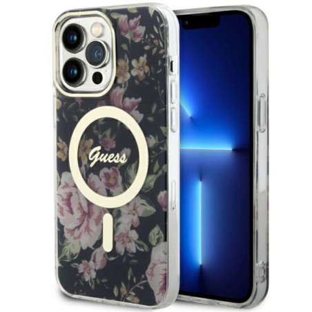 Kryt Guess GUHMP14XHCFWSK pro iPhone 14 Pro Max - černý