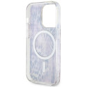 Kryt Guess Leopard MagSafe iPhone 14 Pro Max - růžová
