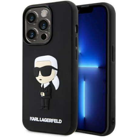 Kryt Karl Lagerfeld KLHCP14L3DRKINK pro iPhone 14 Pro