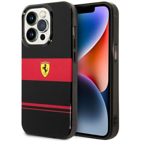 Kryt Ferrari COMBI MagSafe pro iPhone 14 Pro - černá