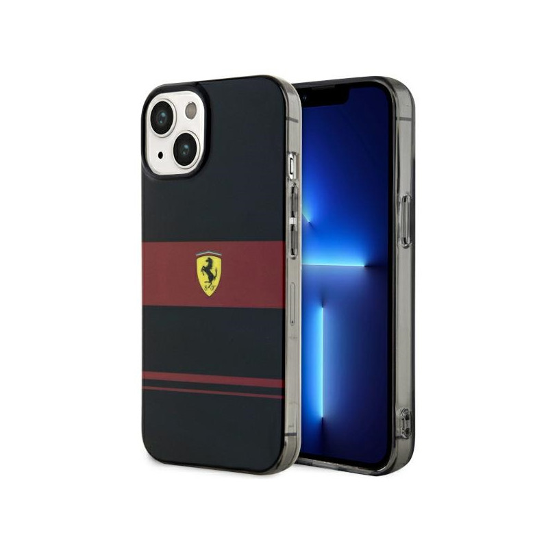 Kryt Ferrari FEHMP14SUCOK pro iPhone 14 - černá/černá