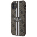 Kryt Guess GUHMN61P4RPSW iPhone 11 / XR MagSafe - hnědá
