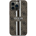 Kryt Guess GUHMP13LP4RPSW pro iPhone 13 Pro - hnědá