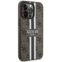 Kryt Guess GUHMP13LP4RPSW pro iPhone 13 Pro - hnědá