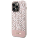 Kryt Guess GUHMP14LHGCFSEP pro iPhone 14 Pro růžová