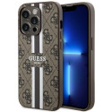 Kryt Guess GUHMP14LP4RPSW pro iPhone 14 Pro - hnědá