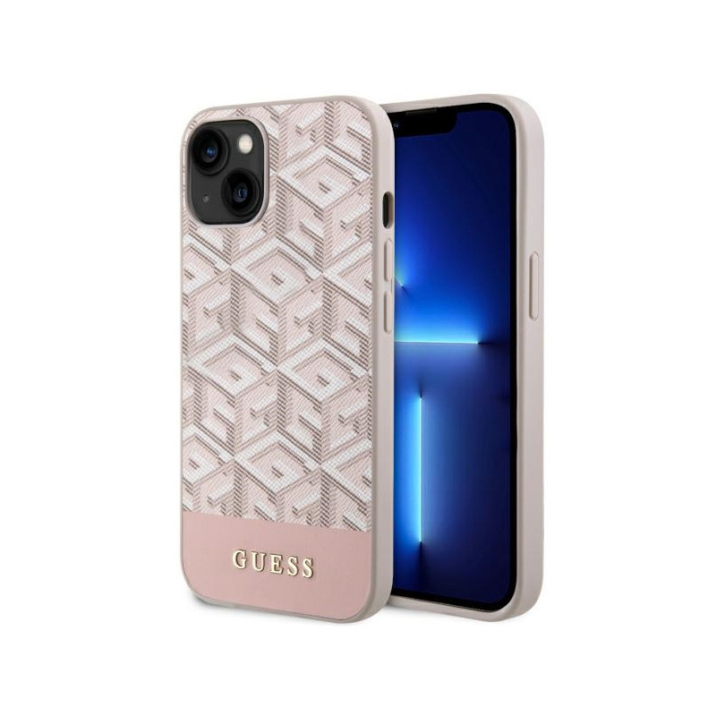 Kryt Guess GUHMP14MHGCFSEP pro iPhone 14 Plus - růžová (pink/pink)