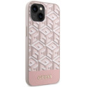 Kryt Guess GUHMP14MHGCFSEP iPhone 14 Plus růžový (MagSafe)
