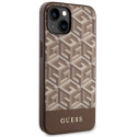 Kryt Guess GUHMP14MHGCFSEW pro iPhone 14 Plus - hnědý
