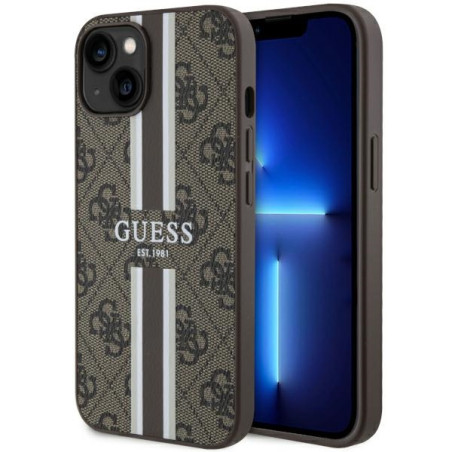 Kryt GUESS GUHMP14MP4RPSW pro iPhone 14 Plus - hnědá