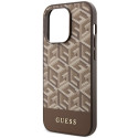 Kryt Guess GUHMP14XHGCFSEW pro iPhone 14 Pro Max - hnědá