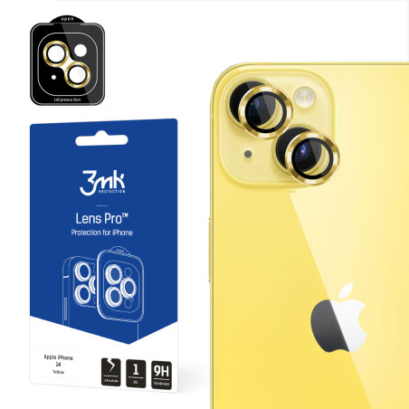 3mk Lens Protection Pro iPhone 14 – žlutá