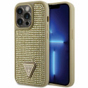 Kryt Guess GUHCP14LHDGTPD pro iPhone 14 Pro – Triangle zlatá