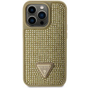 Kryt Guess GUHCP14LHDGTPD pro iPhone 14 Pro – Triangle zlatá