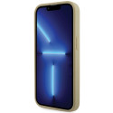 Kryt Guess GUHCP14LHDGTPD pro iPhone 14 Pro – Triangle zlatá